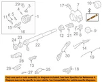 Gm Oem 84-05 Astro Steering Column Housing Components-spring Assy 7844650. Fixed Price $53.46.