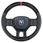 Hand Stitch Steering Wheel Cover Customized Fit For Dodge Ram 1500/2500/350.... Fixed Price $56.14.