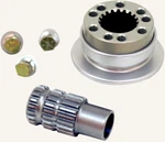Longacre #52-56605 Splined Alum. Steering Hub. Fixed Price $79.99.