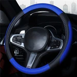 Mayco Bell Car Steering Wheel Cover 15 Inch Comfort Black Dark Blue. Fixed Price $24.43.