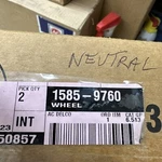 GM#15859760 Neutral Steering Wheel Leather,w/o Cruise 2005-07 Saturn Ion Nos. Fixed Price $185.00.