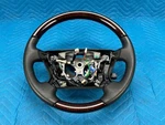 Lexus LX570 Steering Wheel W/ Wood Trim & Cruise Switch Black 2008-2011 Oem. Fixed Price $520.00.