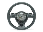 12-18 Audi A6 C7 Steering W Heated 3 Spoke Shift Paddle Leather 4G0419091BFINU. Fixed Price $255.59.