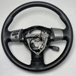 2005-2009 Scion Tc Leather Steering Wheel Audio Control Oem Black. Fixed Price $99.99.