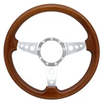 Volante Steering Wheel 14" 9-HOLE Walnut Wood With Polished Aluminum 3-HOLE 3.... Fixed Price $189.99.