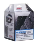 Superior 58-0470B Truckline Sport Grip Steering Wheel Cover, Black. Fixed Price $18.42.