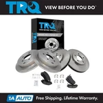 Trq Front & Rear Ceramic Brake Pad Rotor Kit Set For 01-06 Gm Suv Truck. Fixed Price $224.95.