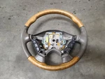 1999 2000 2001 2002 Jaguar S-type Wood Steering Wheel Grey Agd #. Fixed Price $94.95.