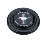 Grant 5668 Horn Button - Mustang Logo Plastic Black / Silver. Fixed Price $34.60.