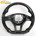 Real Carbon Fiber Steering Wheel Fit Benz Cla Cls Slk Sls E63 2012-2014. Fixed Price $359.00.