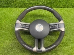 2010-2014 Ford Mustang GT500 Leather Steering Wheel Radio Controls Oem. Fixed Price $650.00.