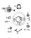 Genuine Mopar Steering Wheel Wiring 68196617AA. Fixed Price $45.13.
