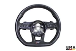 Audi RS5 Black Leather Steering Wheel 2018 - 2023 Oem. Fixed Price $319.99.