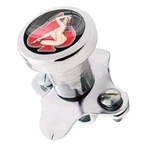 Polished Steering Wheel Spinner Suicide Brody Knob Car Truck Girl Red Spade. Fixed Price $22.95.