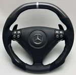 Mercedes Amg Slk R171 W203 C55 Carbon Alcantara Sport Steering Wheel. Fixed Price $2901.10.