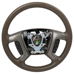 09-13 Chevy Avalanche Tahoe Suburban Leather Steering Wheel Oem 20998065. Fixed Price $194.37.