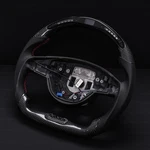 Heated Led Carbon Fiber Steering Wheel For Mercedes-benz W205 C63 Amg Cla Gle. Fixed Price $357.99.
