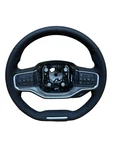 Oem Jeep Grand Wagoneer Leather Steering Wheel Heated Black/gray Wood 22-23. Fixed Price $319.95.