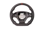 Carbon Fiber Perforated Leather Steering Wheel & Button Cover 14-19 Corvette C7. Fixed Price $499.98.
