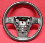 2004 - 2010 Volvo S40 Charcoal Black Steering Wheel Leather W/ Cruise & Audio. Fixed Price $89.99.