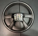 Gmc 2003-2007 Silverado Tahoe Sierra Suburban Ebony Leather Steering Wheel. Fixed Price $89.97.