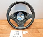 99-03 Oem Bmw E39 525 535 540 Multifunction Steering Wheel Black Leather. Fixed Price $159.95.