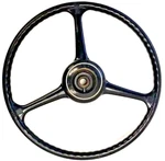 1936-1937 Chrysler Cylinders Car Steering Wheel Assembly Black 658642 Nos.. Fixed Price $895.00.
