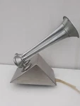 Vintage Fiamm Ta-n Air Horn Marine Deck Stainless Mount Dual Trumpet Truck Car. Fixed Price $275.00.