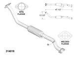 Catalytic Converter For 1998-1999 Mazda B2500. Fixed Price $242.73.