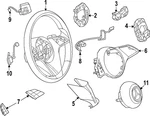 Genuine Mercedes-benz Steering Wheel 099-460-61-04-1D44. Fixed Price $2887.50.
