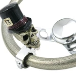 Top Hat Skull Custom 2 Position Suicide Brody Necker Knob For Steering Wheel. Fixed Price $125.00.