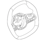 Genuine Bmw Steering Wheel 32-30-5-A39-8F5. Fixed Price $854.41.