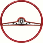 1962 Chevrolet Impala; Steering Wheel; Standard Super Sport; 17" Red. Fixed Price $319.99.
