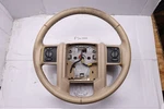 Gc 07-14 Ford Expedition 08-16 F250 F-250 Camel Tan Leather Steering Wheel Cruis. Fixed Price $69.99.