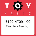 45100-47091-C0 Toyota Wheel Assy, Steering 4510047091C0, New Genuine Oem Part. Fixed Price $1470.27.
