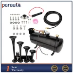 For Truck Pickup Full 4 Trumpet Train Air Horn System Kit 150PSI Compressor. Fixed Price $117.77.