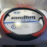 Ez Stretch On Core, Custom Steering Wheel Cover Red&black Fits 14.5 -15.5 Dia. Fixed Price $8.99.
