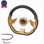 Golf Cart Steering Wheel 13 Inch For Ezgo/club Car/yamaha Mahogany. Fixed Price $27.55.