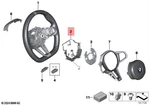 Genuine Bmw M3 G20 G21 G22 G23 Connecting Line Steering Wheel 32305A8A914. Fixed Price $130.81.