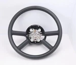 2008-2009 Chrysler Pt Cruiser Driver Left Steering Wheel Oem Black Leather. Fixed Price $81.00.