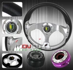 Steering Wheel+adapter Hub+ Quick Release Purple+horn For Altima Sentra Maxima. Fixed Price $47.99.