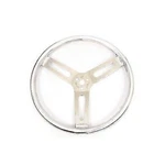 Sweet Mfg 611-70151 15" Flat Lw Aluminum Steering Wheel No Wrap Bump Grip. Fixed Price $82.99.