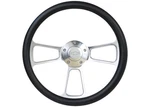 Brothers Trucks STRF8PB160-69 Custom Steering Wheels Polished / Black Bowtie. Fixed Price $299.95.