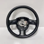 Audi A4 S4 2005-2008 3-SPOKE Steering Wheel 8P0419091BL Perforated Leather Oem. Fixed Price $52.70.
