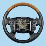 Wood Grain Steering Wheel Heated Oem 14-16 Land Rover LR4 L319. Fixed Price $624.95.