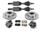 Front Axles Rotors Brake Pads Wheel Hub Bearing For Hummer H3T 06-10. Fixed Price $642.00.