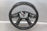 03-07 Hummer H2 *worn* Black Leather Driver Column Steering Wheel W/ Controls Oe. Fixed Price $91.99.
