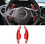 Red Steering Wheel Paddle Shifter Extension For Chevrolet Camaro 2017+. Fixed Price $16.99.