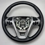 2011-2015 Ford Explorer Steering Wheel W/audio Cruise Switch Oem Leather Black. Fixed Price $104.99.