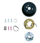 Steering Wheel Installation Kit 3-BOLT Mount Matte Black Alum. Amc Gm Mopar. Fixed Price $35.99.